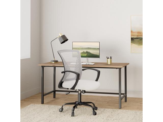 Conference Room Chairs Home Office Chair Ergonomic Desk Mesh Computer with Lumbar Support Armrest Mid Back Rolling Swivel Adjustable Task Cute...