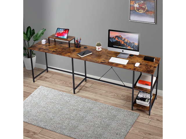 UNICOO L Shaped Desk - Corner Desk for Home Office, Gaming Desk L Shape, Computer Workstation, Ideal Space-Saving Solution for Gamers and...