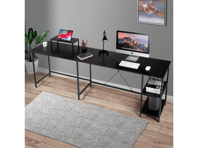 UNICOO L Shaped Desk - Corner L Desk for Home Office, Gaming Desk L Shape, Computer Workstation, Ideal Space-Saving Solution for Gamers and...