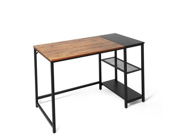 CAPHAUS 47 Inch Computer Desk with 2-Tier Storage Shelves, for Home Office & Gaming, Small Spaces Desk for Bedroom/Office/Dorm, Easy Assemble P2...