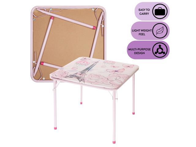 Heritage Kids Paris 3 Piece Table and Chair Set, Pink