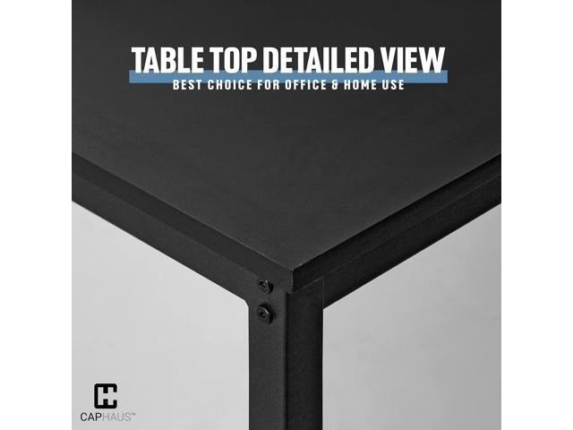 CAPHAUS 55 Inch Computer Desk, Home Office Desk, Modern Work Desk, Writing Desk for Small Space, Simple Desk for Home Use & Office, PC Table,...