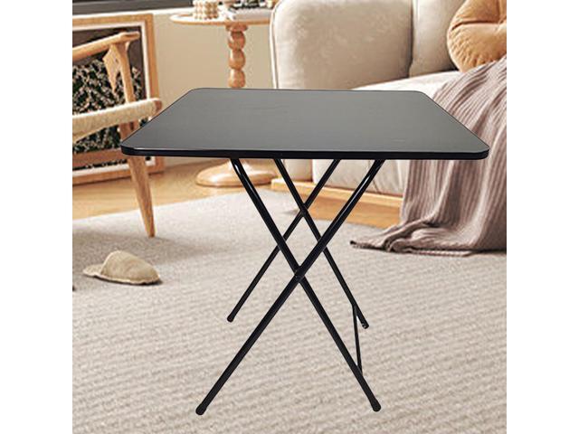 YOXIER Foldable Desk,Home Office Desks,Household Portable Small Dining Table,Multifunction Portable Computer Desk for Storing Items at Home & in...