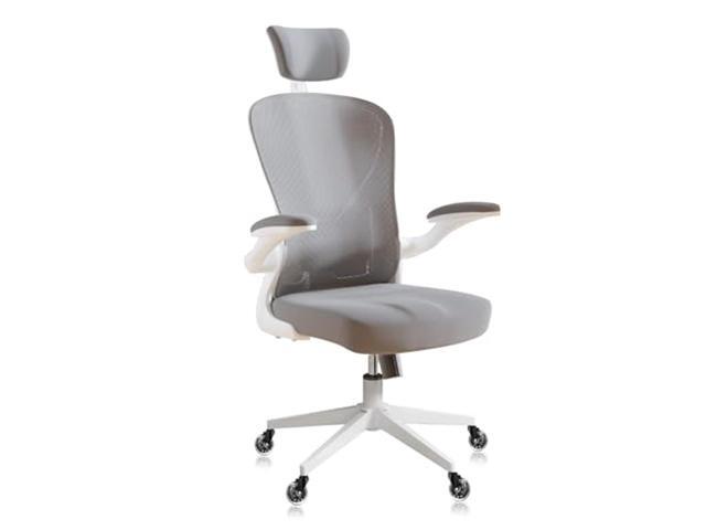 Drafting Chair, Ergonomic Tall Office Chairs for Standing Desk, Home Office Desk Chair with Lumbar Support and Adjustable Flip-up Armrests &...