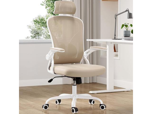 Farini Ergonomic Office Chair, Home Office Desk Chair with Headrest, High Back Swivel Computer Chair with Armrests and Adjustable Lumbar Support...