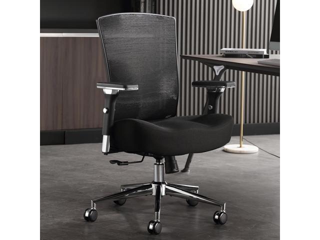 Big and Tall Office Chair 500lbs, Ergonomic Oversize Mesh Desk Chair, Heavy Duty High Back Computer Chair with Wide Thick Seat Cushion, Adjustable...