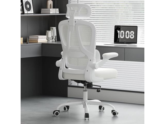 Farini Ergonomic Office Chair, Desk Chair with Headrest and Lumbar Support, High Back Swivel Home Office Chair with Headrest for Home Office...