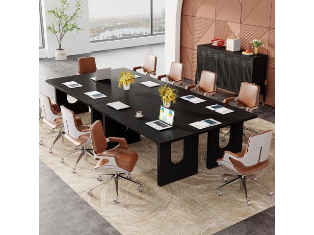 Tribesigns Modern Executive Desk, 70.9' Large Office Computer Desk, Conference Table Meeting Room Table, Simple Workstation Business Furniture for...