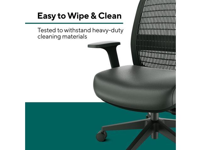 Workplace 2.0 Ergonomic Task Chair, Polyurethane, Black
