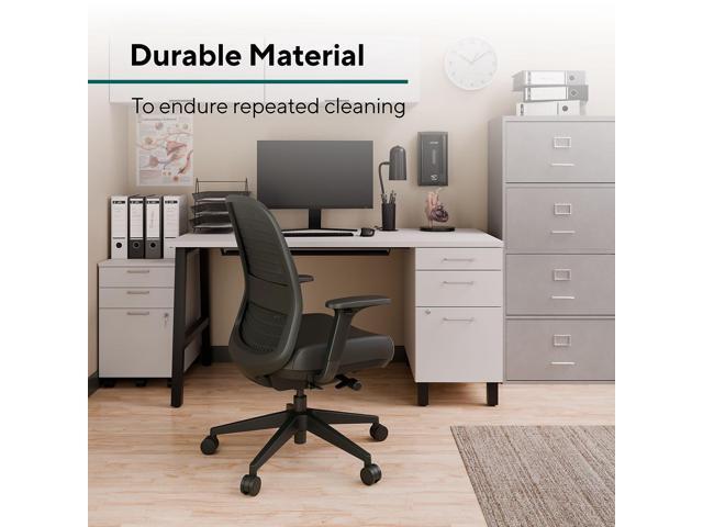 Workplace 2.0 Ergonomic Task Chair, Polyurethane, Black