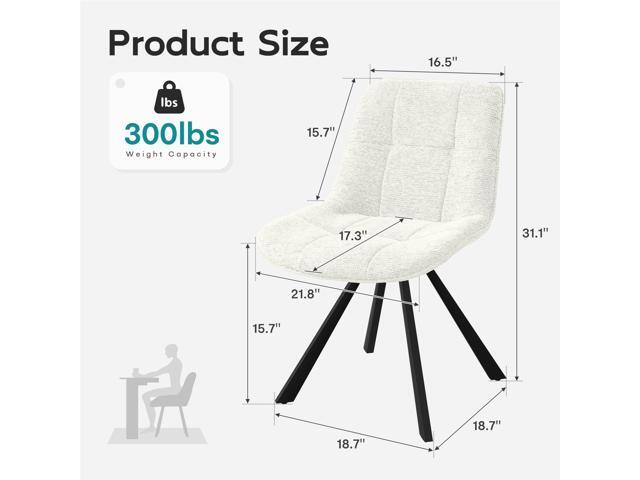 Small Desk Chair No Wheels, Swivel Velvet Vanity Chair No Arms, Armless Office Chair with Back and Metal Legs for Small Space, Bedroom, Home...