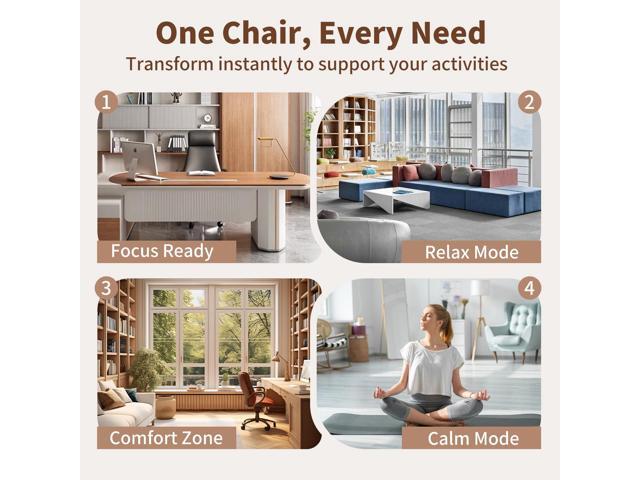 Cross Legged Office Chair for Adults, Criss Cross Office Chair with Wheels, Adjustable Meditation Chair with Lumbar Support, ADHD Desk Chair for...