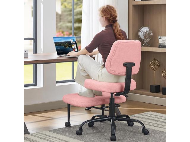 Criss Cross Legged Meditaion Chair,Exquisite Home Office Furniture,Ergonomic Kneeling with Lumbar Support and Adjustable Height Stool,for ADHD...