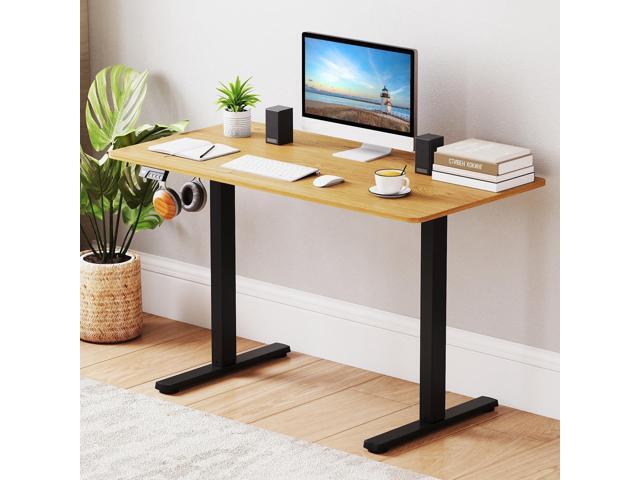 Tangkula Electric Standing Desk Frame, Height Adjustable Computer Desk Base with LED Display & 2 Memory Positions, Ergonomic Home Office Sit Stand...