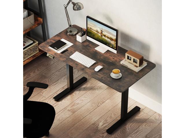 Tangkula 48' x 24' Electric Standing Desk, Ergonomic Height Adjustable Sit to Stand Desk with LED Display & 2 Memory Height Settings, Headphone...