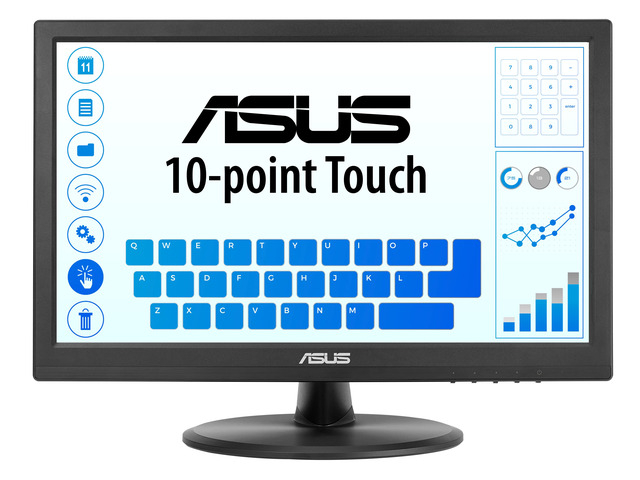 15.6 1080P Touch Monitor (VT169HE) - Full HD, 10-Point Touchscreen, IPS, Wide Viewing Angle, Frameless, Eye Care, Flicker Free, Low Blue Light,...