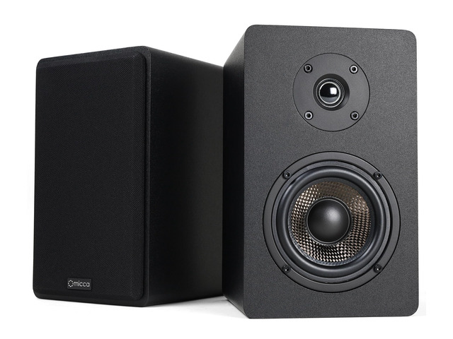 MB42X Advanced Bookshelf Speakers for Home Theater Surround Sound, Stereo, and Passive Near Field Monitor, 2-Way (Black, Pair)