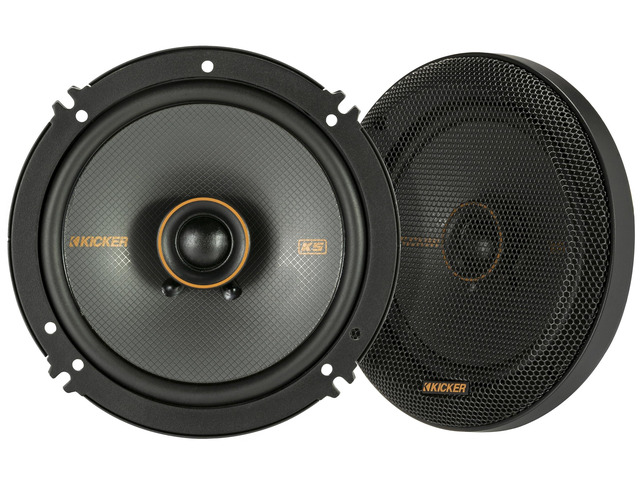 51KSC6504 KS-Series 6.5' Coaxial Speakers with.75' tweeters, 4-Ohm, Pair .75 inch tweeters, 6.5 door stereo upgrade, factory replacement fit,...