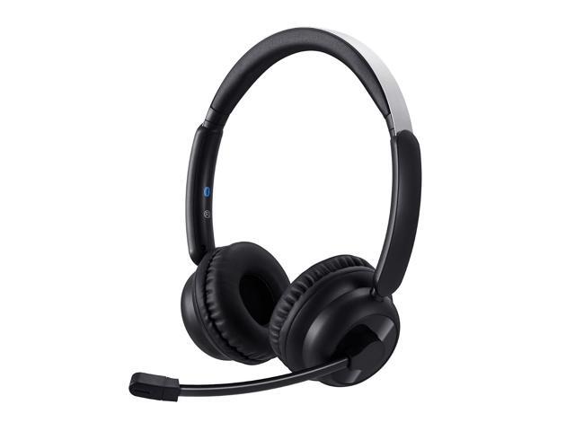 Adesso Xtream P900 Bluetooth Headset with Adjustable Microphone Boom Black
