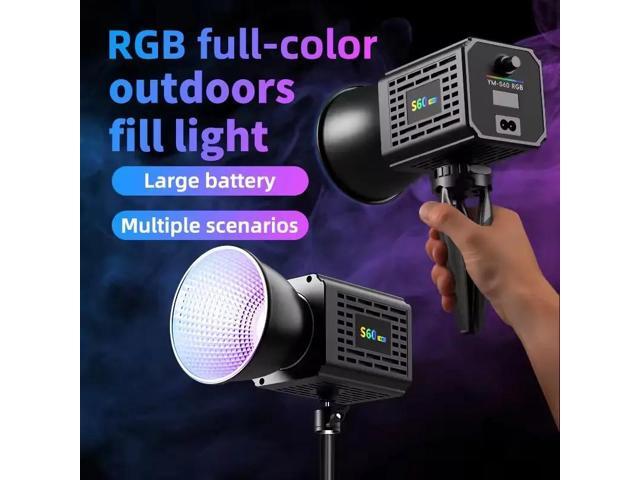 Ulanzi Limited RGB COB Photography Light Fast Charging Adjustable Studio Video Light