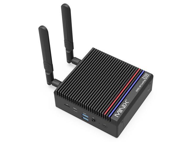 MINIX Z150-0dB Fanless Silent Mini PC-16GB+512GB, IntelN150 4 Core Max 3.6GHz Windows 11 Pro,16GB DDR4 2*HDMI 4K@60Hz Dual Screen Display, WiFi 6 &...