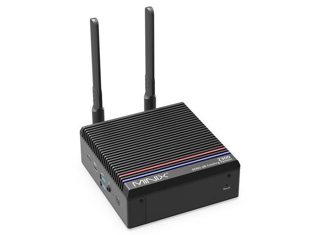 MINIX Z350-0dB Fanless Silent Mini PC, Intel i3-N350 up to 3.9GHz,16GB DDR4, 512GB NVMe SSD,Dual 4K HDMI 2.1, 2.5G LAN & WiFi 6,Zero Noise Full...