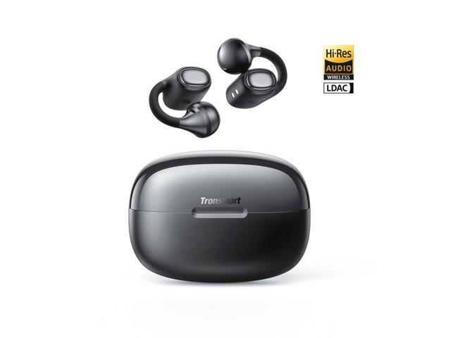 Tronsmart Open Ear Wireless Headphones,Clip On Ear buds, Hi-Res LDAC Bluetooth 6.0 Clip-On Headphones 32H Playtime, Secure Fit Sports Earbuds with...