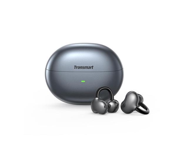 Tronsmart Open Ear Clip-On Wireless Earbuds, Titanium Memory Wire C-Bridge, BT6.0 Dual Audio Switch, 6H Single / 24H Playtime,ENC Noise Cancelling...