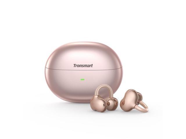 Tronsmart Open Ear Clip-On Wireless Earbuds, Titanium Memory Wire C-Bridge,BT6.0 Dual Audio Switch, 6H Single / 24H Playtime,ENC Noise Cancelling...