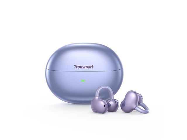 Tronsmart Open Ear Clip-On Wireless Earbuds, Titanium Memory Wire C-Bridge, BT6.0 Dual Audio Switch, 6H Single / 24H Playtime,ENC Noise Cancelling...
