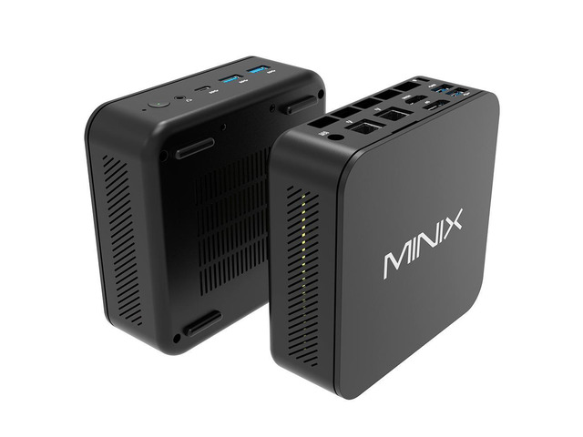 MINIX NGC NR660 Mini PC AMD Ryzen 5 6600H 6C/12T Radeon 660M,16GB DDR5 4800MHz 512GB PCIe SSD,Dual PCIe4.0 M.2 / Dual DDR5 Slot Max 64GB RAM, Quad...