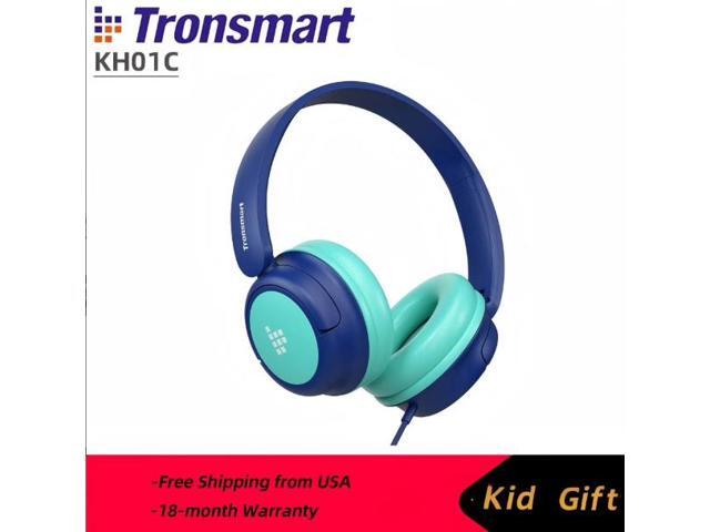 Tronsmart Kids Headphones Lightweight Foldable On-Ear Wired Headphones for Boys Girls,85dB Safe Volume,Adjustable Stereo, Over-Ear Toddler Headsets...