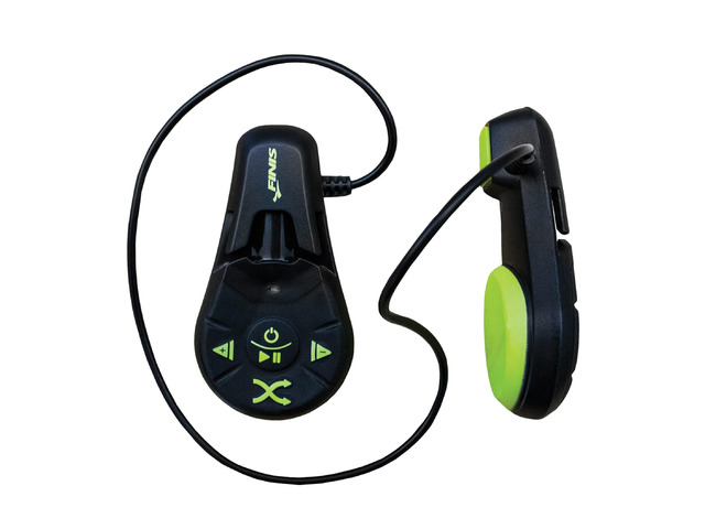 Duo Underwater MP3 Player - Bone Conduction Swim Headphones - Waterproof Audio - 4GB - MP3/WMA Compatible - 7 Hr