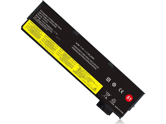 01AV423 SB10K97580 61 External Laptop Battery for Lenovo ThinkPad T470 T480 T570 T580 A475 A485 P51S P52S 01AV422 SB10K97579 01AV424 SB10K97581...
