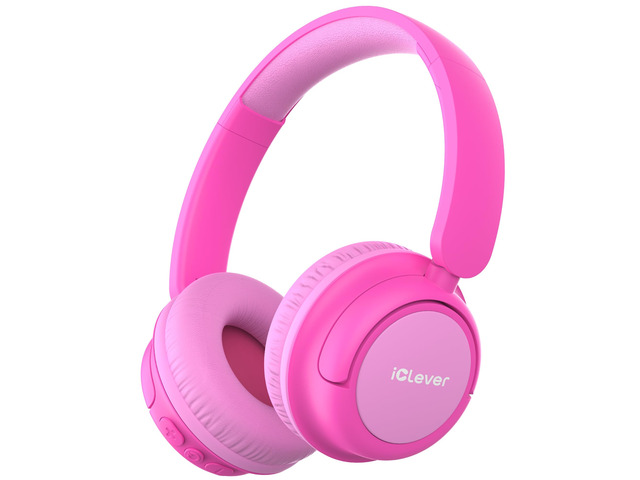 BTH22 Kids Bluetooth Headphones, 60H Play Time, 74/85 dBA Safe Volume, Bluetooth 5.4, USB C, Over Ear Kids Headphones Wireless with Mic AUX Cord...