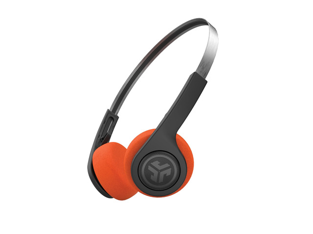 Rewind 2, Retro Wireless on-Ear Headphones, Bluetooth multipoint, EQ3, Google Fast Pair, Be Aware, Wireless Sharing, Black