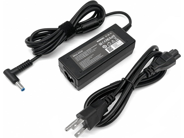 45W 19.5V 2.31A for HP Laptop Charger Blue Tip, HP Pavilion x360 11 13 15, Zbook 14u G4 G5 15u 15 G3, 15-f111dx 15-f211wm 15-f233wm 15-f278nr...