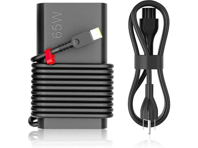 2025 New Slim 65W 45W USB C Laptop Charger Replacement for Lenovo Yoga Thinkpad IdeaPad Chromebook Computer Fast Charging Type C AC Adapter Power...
