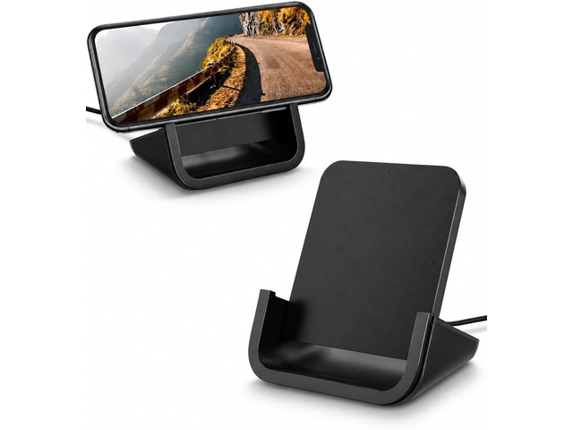 Wireless Charger YUWISS Wireless Charging Stand Cordless Charger 10/7.5/5W Compatible with iPhone 14 13 12/12 /11Pro Max/XR/XS Max/XS/X/8/8Plus...