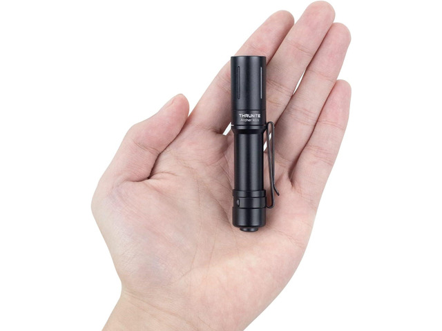 ThruNite Archer Mini EDC Flashlight, USB-C Rechargeable Pocket Flashlights 405 Lumens, IPX8 Waterproof Mini Penlight with Clip for Everyday Carry,...