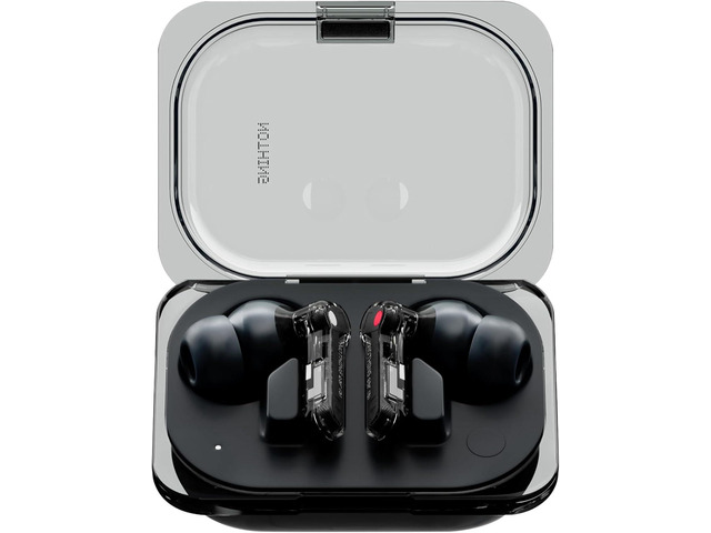Nothing Ear (a) Wireless Earbuds, 45dB Hybrid Noise Cancelling Earbuds, Hi-Res Audio, Advanced Equaliser, Dual Connect, 6 Mics, 42.5H Playtime Ear...