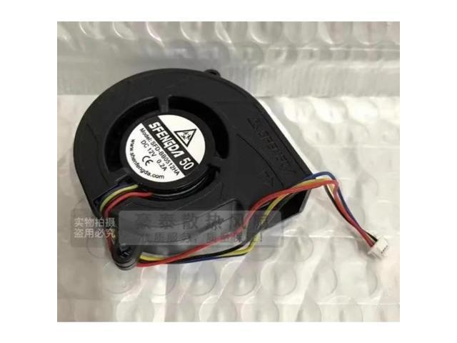 Cooler Fan for SFD-BB0512HA 5020 12V 0.20A PWM Temperature Control Blower Turbocentrifugal Fan