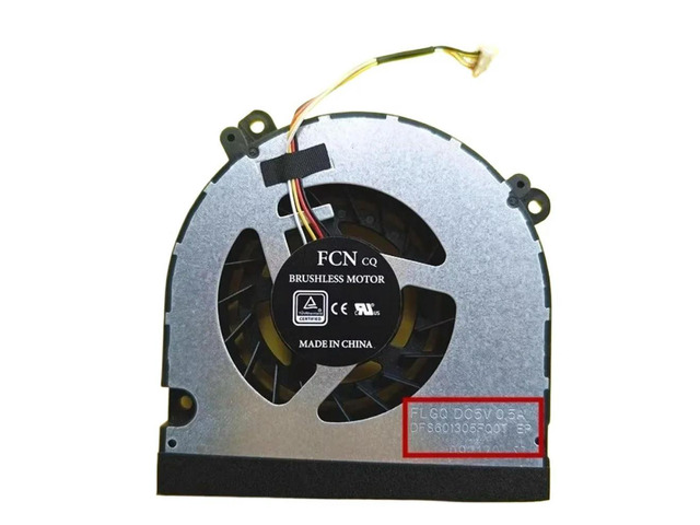 CPU Fan for Hasee TX7 TX8 GX9 TX9 GX8 ZX7 ZX8 Tx7-ct5ds TX8-CA5DP TX9-CT5DK N960 N970 FLGQ Cooling Fan