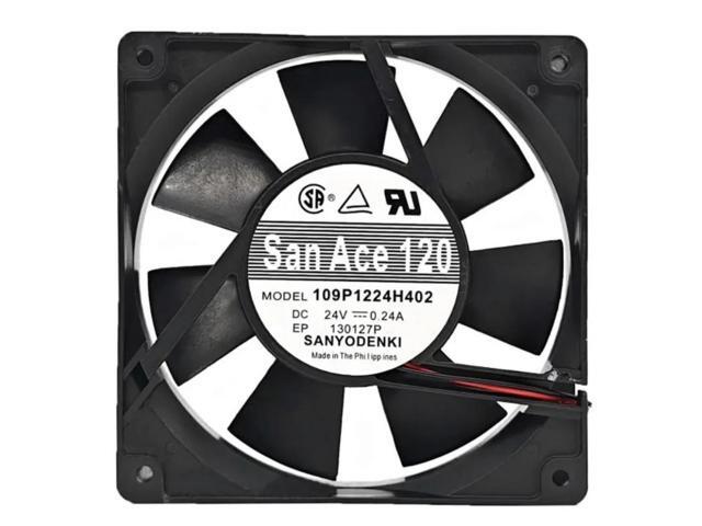Cooler Fan for Sanyo 109P1224H402 12025 24V 0.24A 12CM Inverter Cooling Fan 120 * 120 * 25mm