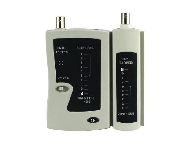 OULLX BNC Coaxial RJ45 Cable Lan Tester Network Tester Cat5 Cat 6 Cat7 UTP Networking Tool Network Repair Kit Remote Test