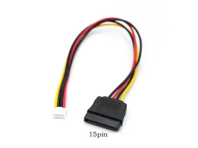 PH2.0 Small 4PIN Female to SATA 15PIN Female Power Cable Splitter for ITX Motherboard Computer Case HDD Extend Convert Wire