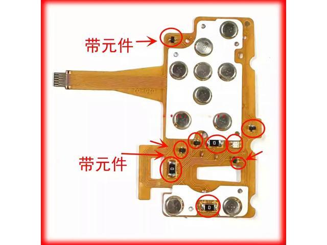 Button Board Flex Cable With Components For Fujifilm F460 F470 Camera Repair Part