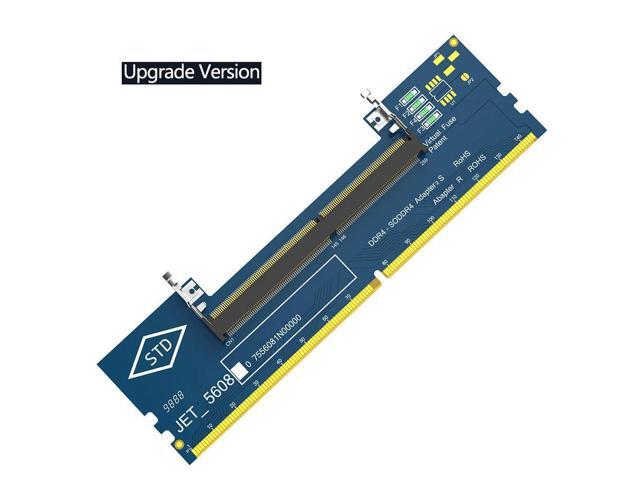 Memory Tester Converter SO DDR4 to DDR4 U-DIMM Expansion Adapter Laptop DDR4 Memory SO DIMM to Desktop PC Computer Riser Card