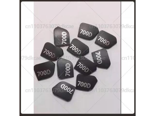 Logo Name Plate Replacement For EOS 700D 550D 600D 650D 750D 1300D 760D 800D Camera 10pcs