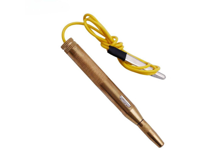 Practical Test Pens Car Circuit Fuse Electrical Testers Voltage Tester 6V/12V/24V Probe Pen Pencil Test Light